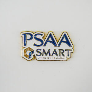 تصميم بروش معدني حسب الطلب شعار شركة PSAA SMART